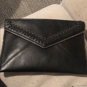 Rebecca Minkoff Black Clutch NWT